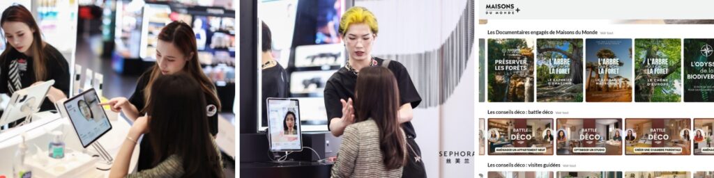 SEPHORA et MAISONS DU MONDE