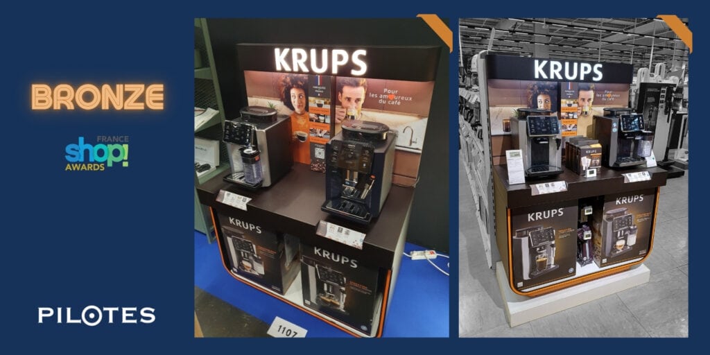 KRUPS Sensation : une tête de gondole premium, durable et évolutive