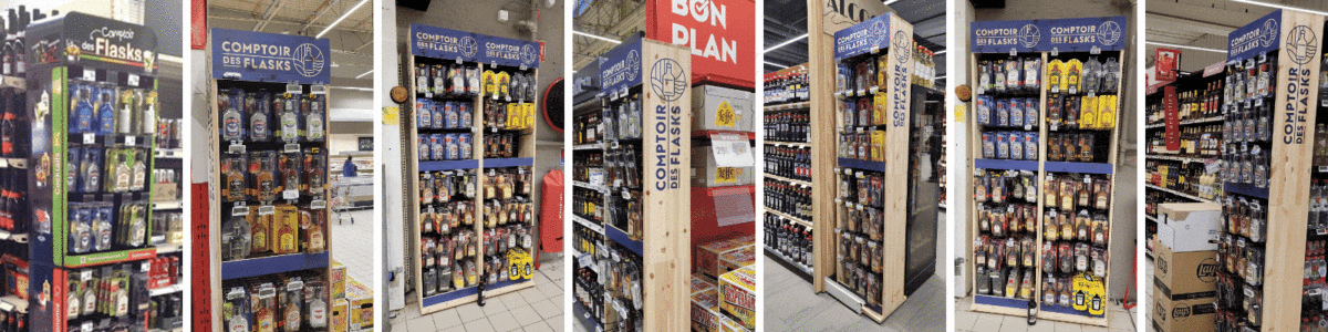 Étude de Cas : Le Comptoir des Flasks pour La Martiniquaise - Pilotes PLV