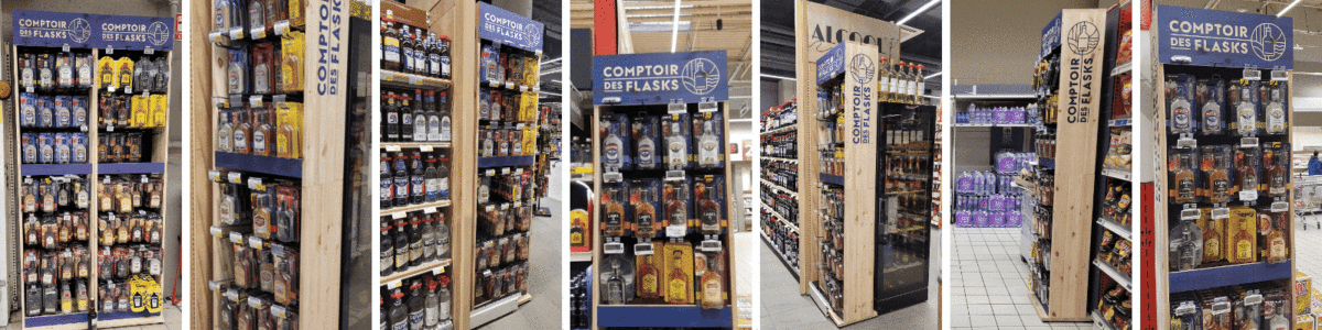 Étude de Cas : Le Comptoir des Flasks pour La Martiniquaise - Pilotes PLV