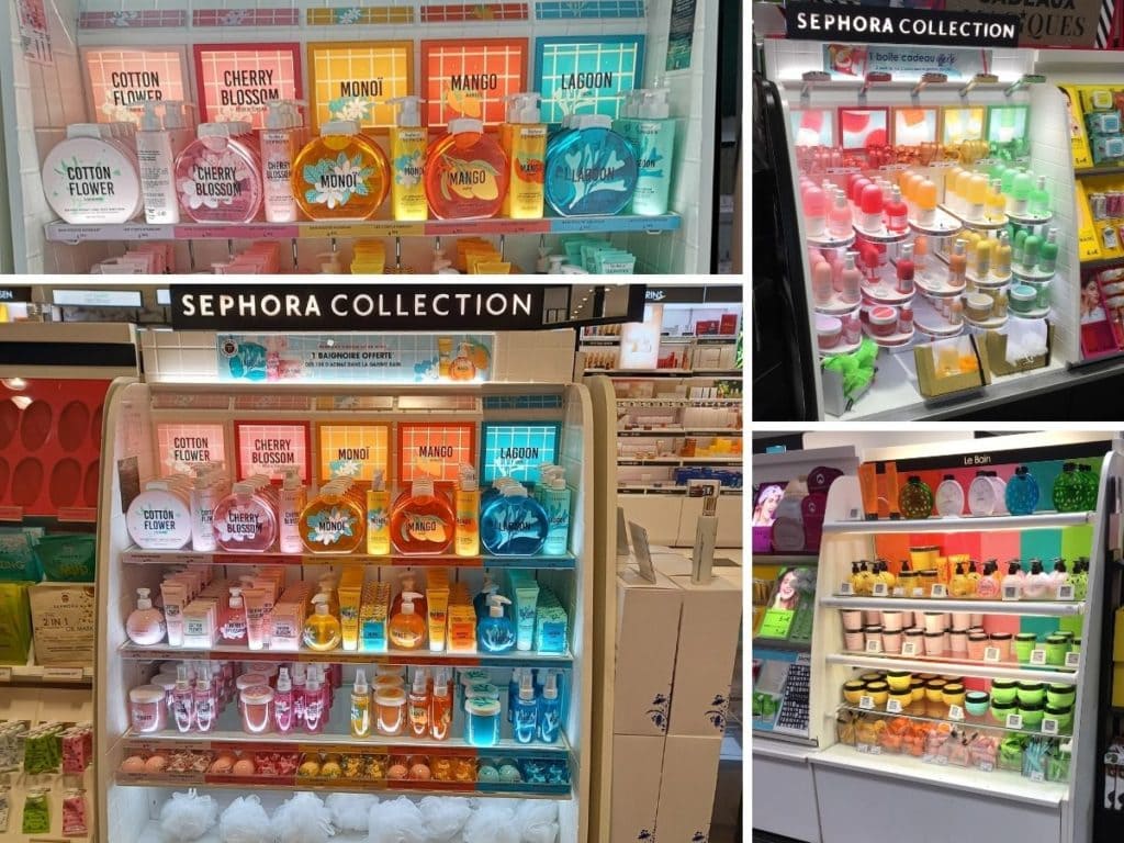 MEUBLE BAIN SEPHORA PAR PILOTES PLV