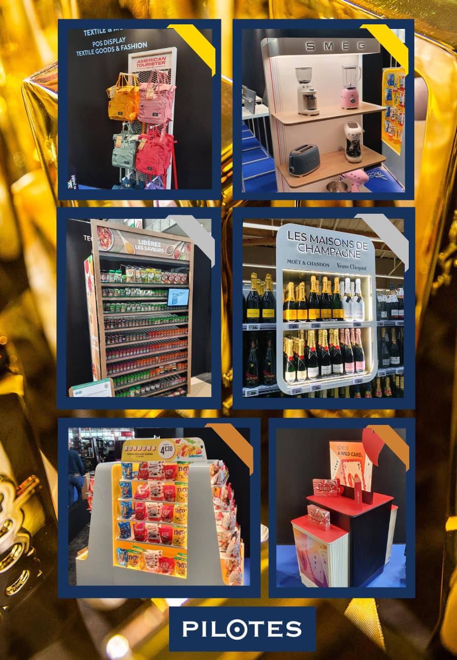 6 récompenses pour PILOTES PLV au concours SHOP AWARDS