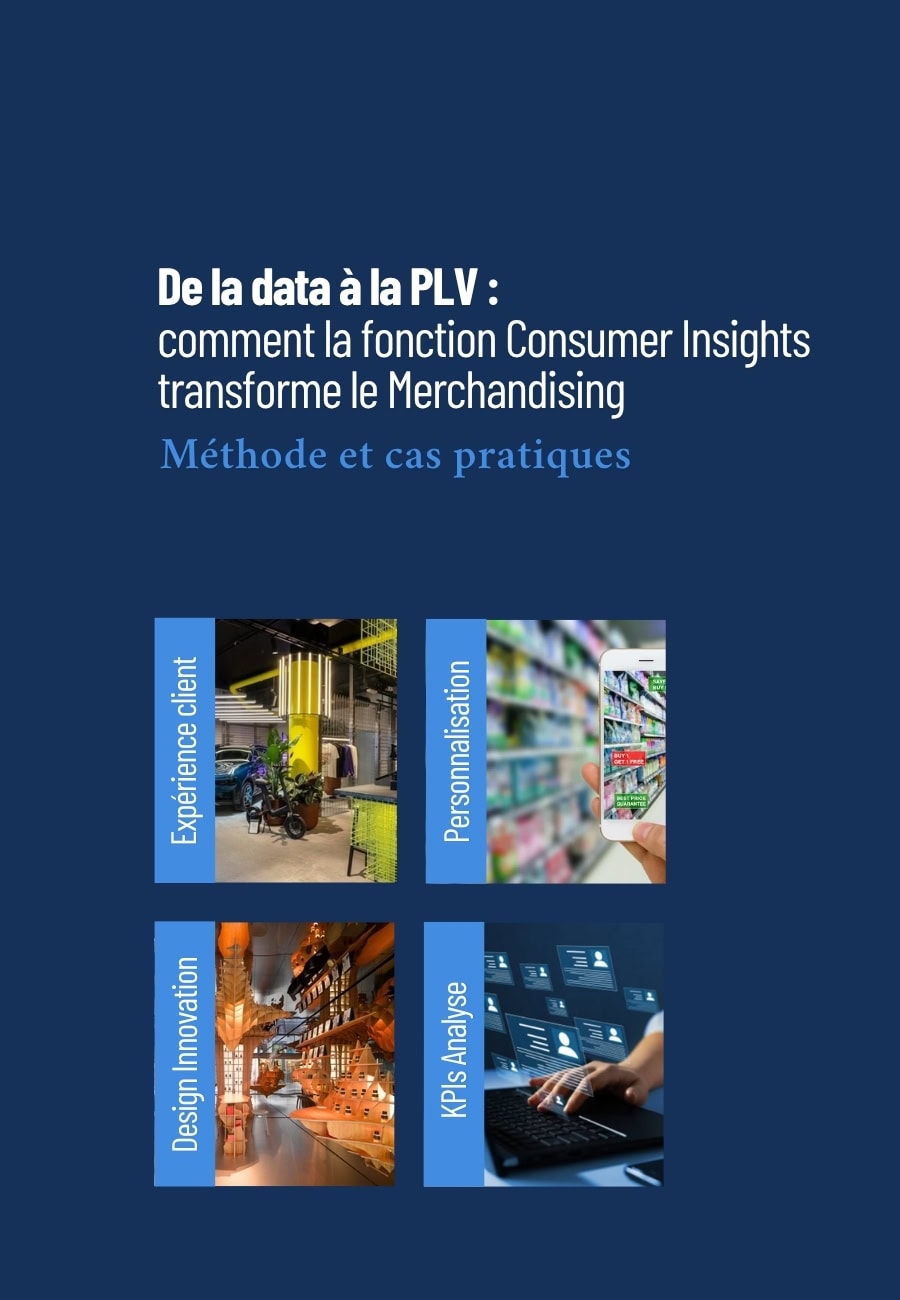 Fonction Consumer Insights, Retail Marketing et Merchandising.
