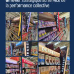 Présentation d'habillages catégoriels pour rayons alimentaires en PLV.